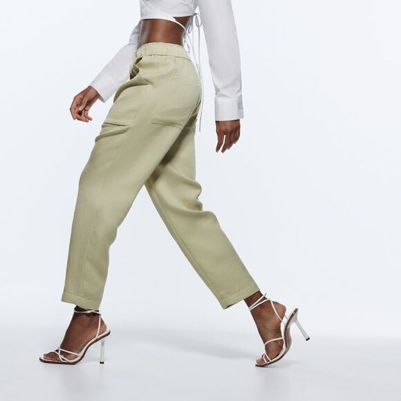 Zara Pants with Pockets - Picture 6 of 8